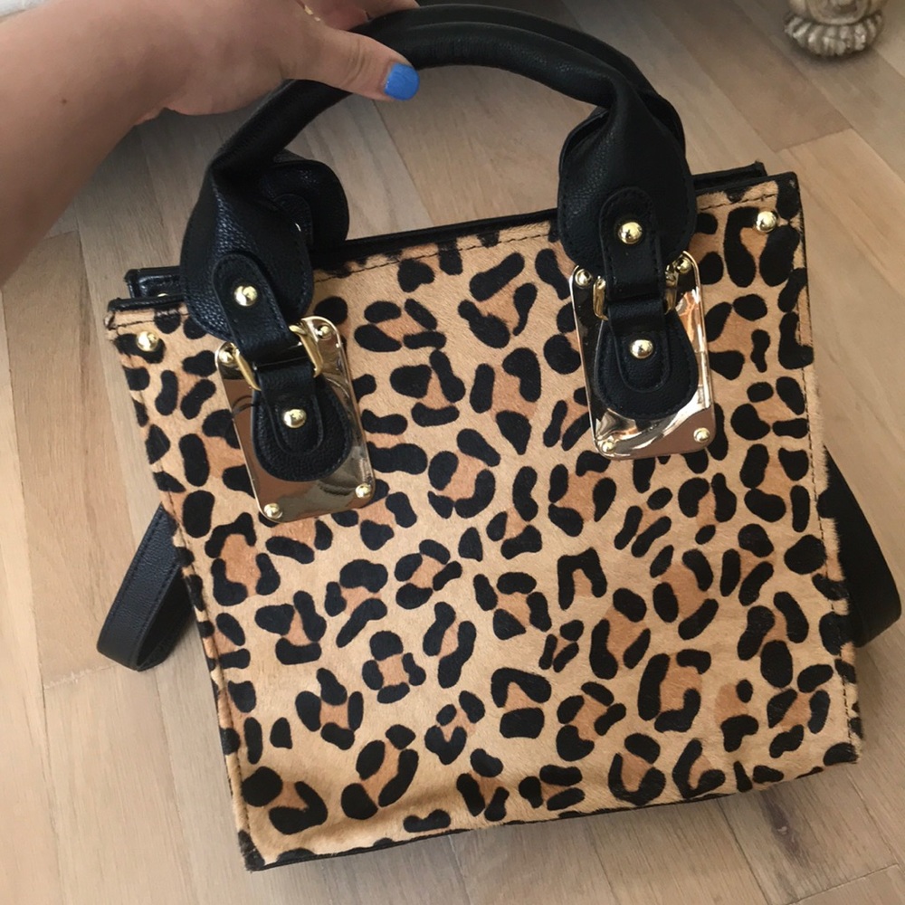 Steve Madden Cheetah Satchel bag